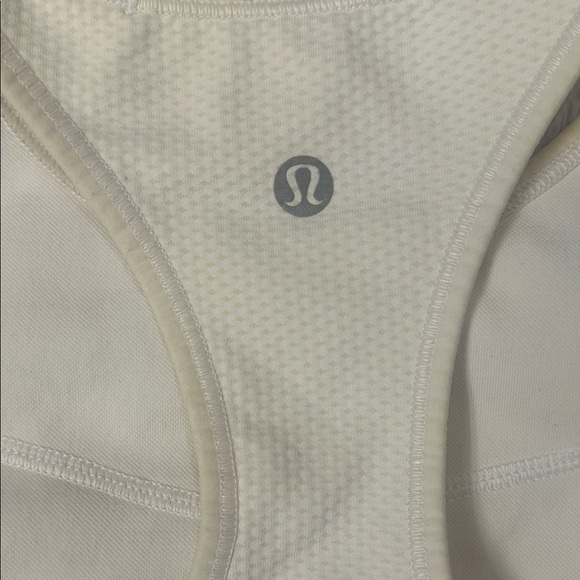 Lululemon Athletica Cream Sports Bra - Picture 3 of 3
